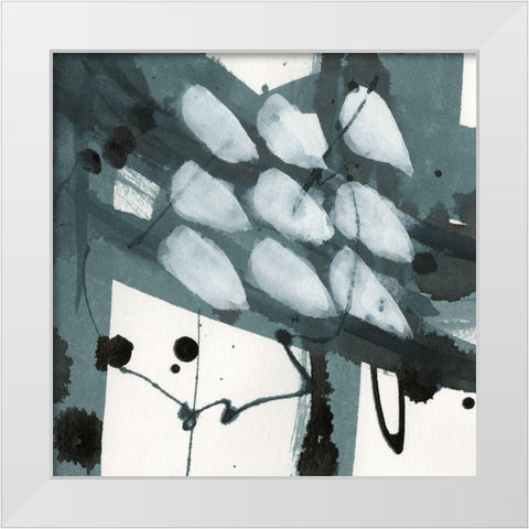 Say What I White Modern Wood Framed Art Print by Stramel, Renee W.