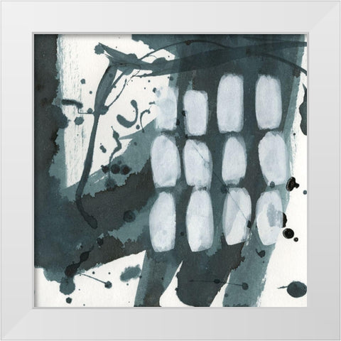 Say What II White Modern Wood Framed Art Print by Stramel, Renee W.