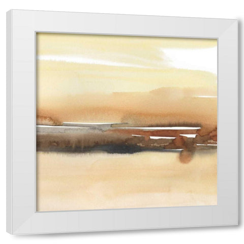 Ocaso II White Modern Wood Framed Art Print by Popp, Grace