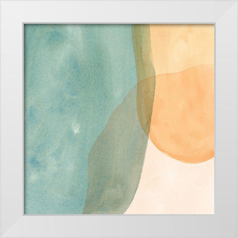 Pastel Color Study I White Modern Wood Framed Art Print by Caroline, Emma