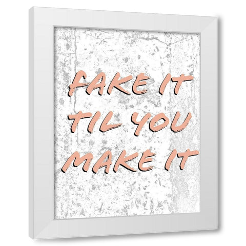 Hustlers I White Modern Wood Framed Art Print by Fagalde, Jarman