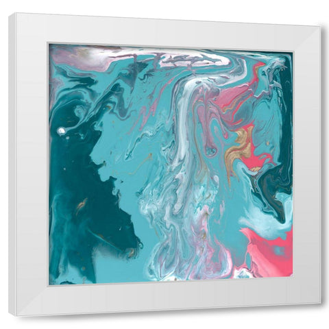 Unintended Consequences I White Modern Wood Framed Art Print by Studio W