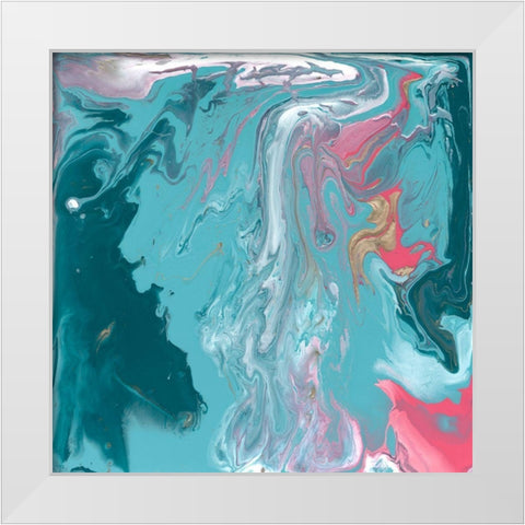 Unintended Consequences I White Modern Wood Framed Art Print by Studio W