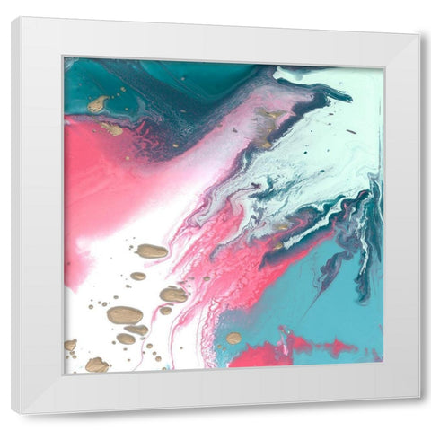 Unintended Consequences II White Modern Wood Framed Art Print by Studio W