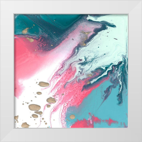 Unintended Consequences II White Modern Wood Framed Art Print by Studio W