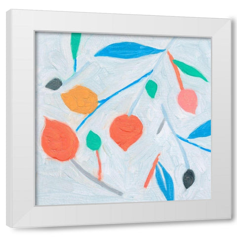 Ripening IV White Modern Wood Framed Art Print by Wang, Melissa