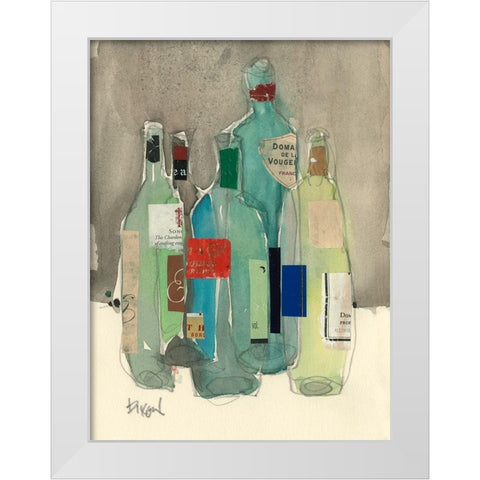 From a Private Collection I White Modern Wood Framed Art Print by Dixon, Samuel