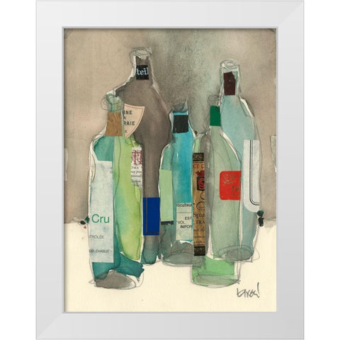 From a Private Collection II White Modern Wood Framed Art Print by Dixon, Samuel