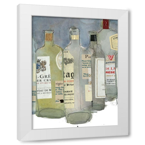 Vintage Appeal I White Modern Wood Framed Art Print by Dixon, Samuel