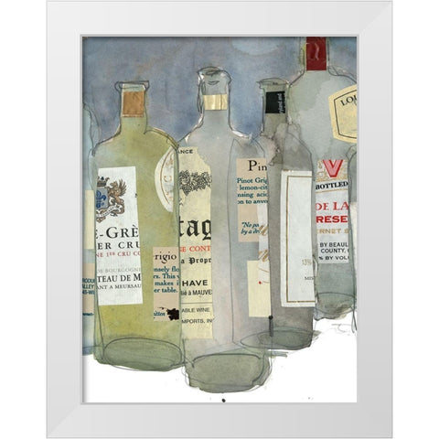 Vintage Appeal I White Modern Wood Framed Art Print by Dixon, Samuel