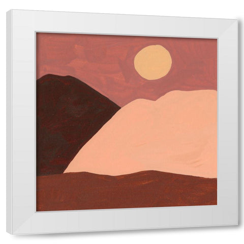 Late Summer I White Modern Wood Framed Art Print by Wang, Melissa