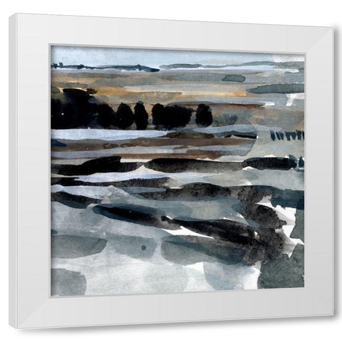 Fall Reflections IV White Modern Wood Framed Art Print by Caroline, Emma