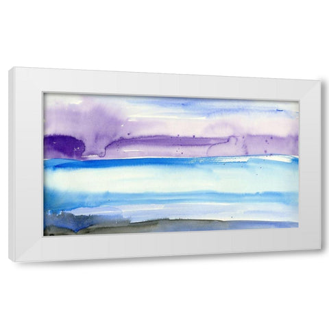 Stardust Memories I White Modern Wood Framed Art Print by Ludwig, Alicia