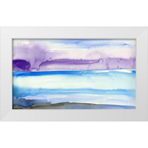 Stardust Memories I White Modern Wood Framed Art Print by Ludwig, Alicia