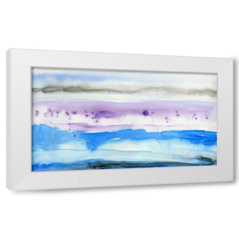 Stardust Memories II White Modern Wood Framed Art Print by Ludwig, Alicia