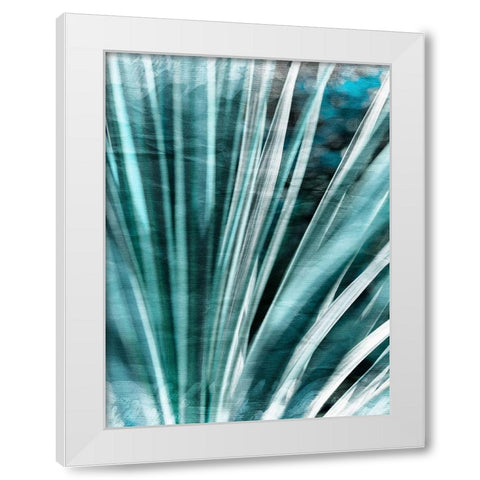 Greenery Essence I White Modern Wood Framed Art Print by Bane, Eva