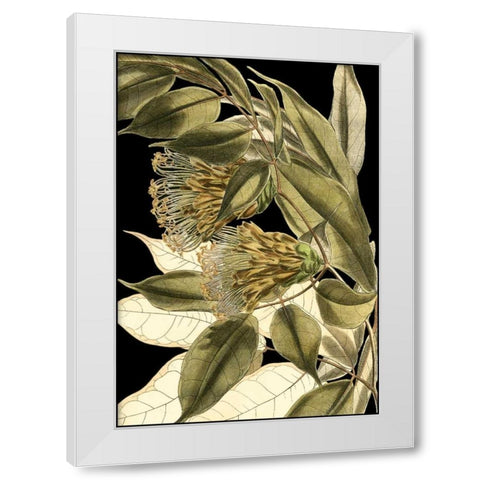 Tranquil Tropical Leaves VI White Modern Wood Framed Art Print by Vision Studio