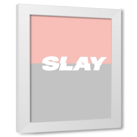 Yas I White Modern Wood Framed Art Print by Hambly, Anna