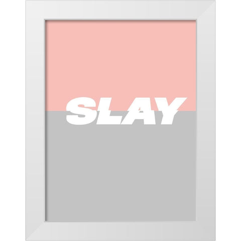 Yas I White Modern Wood Framed Art Print by Hambly, Anna