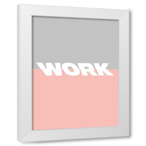 Yas II White Modern Wood Framed Art Print by Hambly, Anna