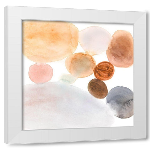 Marble Wash II White Modern Wood Framed Art Print by Barnes, Victoria