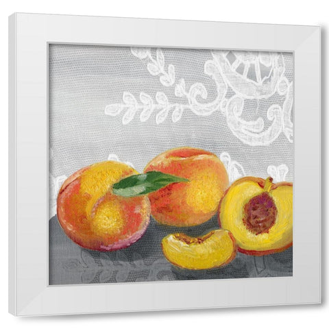 Lauras Harvest I White Modern Wood Framed Art Print by Ludwig, Alicia