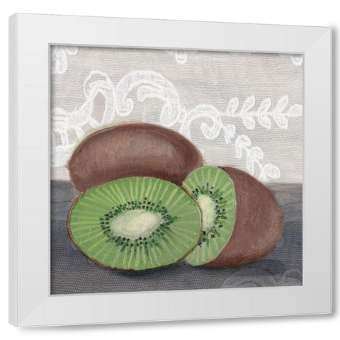 Lauras Harvest III White Modern Wood Framed Art Print by Ludwig, Alicia