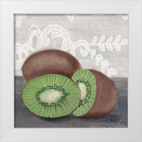 Lauras Harvest III White Modern Wood Framed Art Print by Ludwig, Alicia