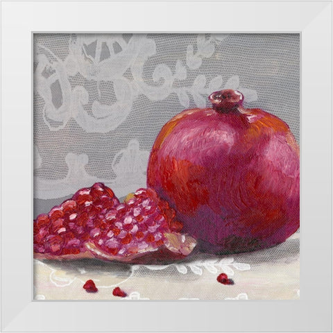 Lauras Harvest VI White Modern Wood Framed Art Print by Ludwig, Alicia