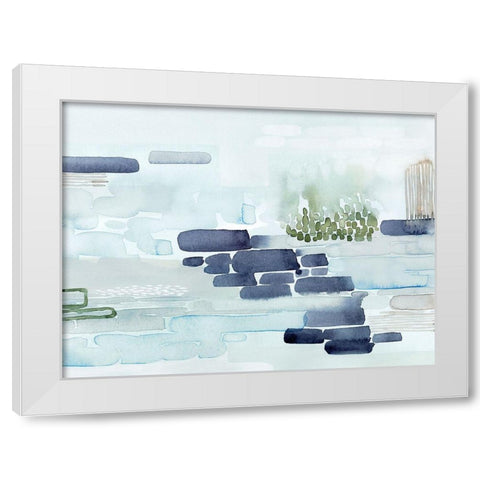 Fenland II White Modern Wood Framed Art Print by Popp, Grace