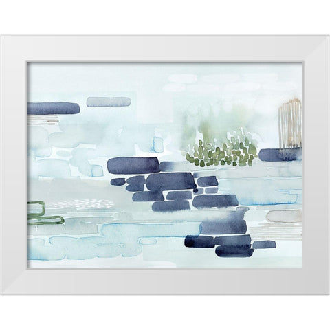 Fenland II White Modern Wood Framed Art Print by Popp, Grace