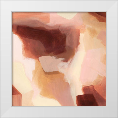 Earthen Alloy II White Modern Wood Framed Art Print by Popp, Grace