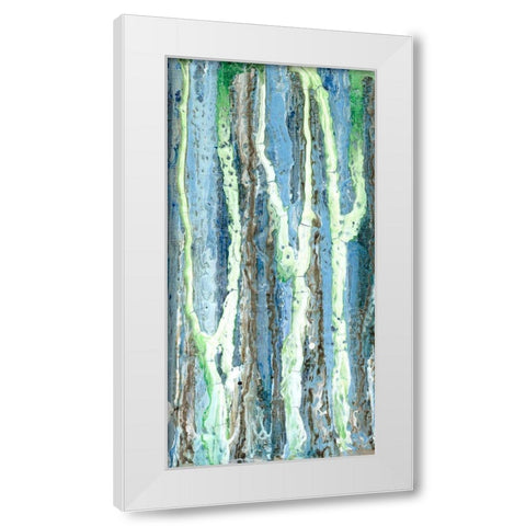 Melt I White Modern Wood Framed Art Print by Ludwig, Alicia