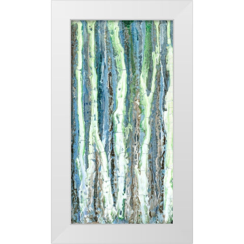 Melt II White Modern Wood Framed Art Print by Ludwig, Alicia