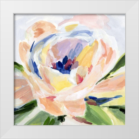 Spring Forth II White Modern Wood Framed Art Print by Warren, Annie
