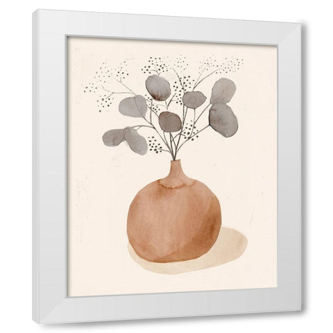 La Planta I White Modern Wood Framed Art Print by Barnes, Victoria