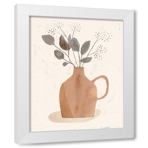 La Planta II White Modern Wood Framed Art Print by Barnes, Victoria