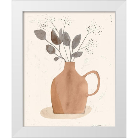 La Planta II White Modern Wood Framed Art Print by Barnes, Victoria