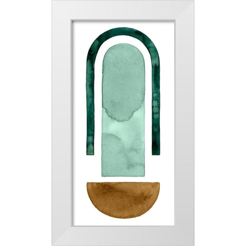 Strata Shift IV White Modern Wood Framed Art Print by Popp, Grace