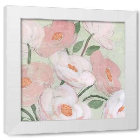 Flora Sketch II White Modern Wood Framed Art Print by Popp, Grace