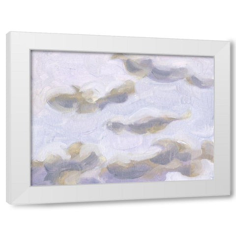 Violet Sky I White Modern Wood Framed Art Print by Wang, Melissa