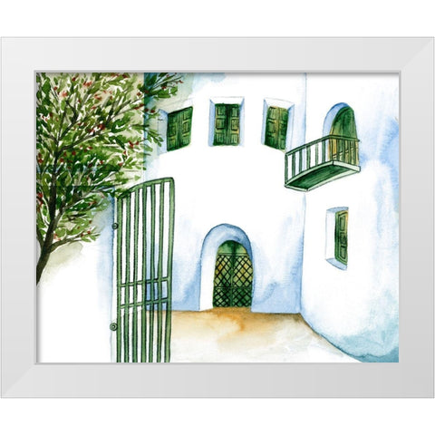 Sunny Afternoon I White Modern Wood Framed Art Print by Wang, Melissa