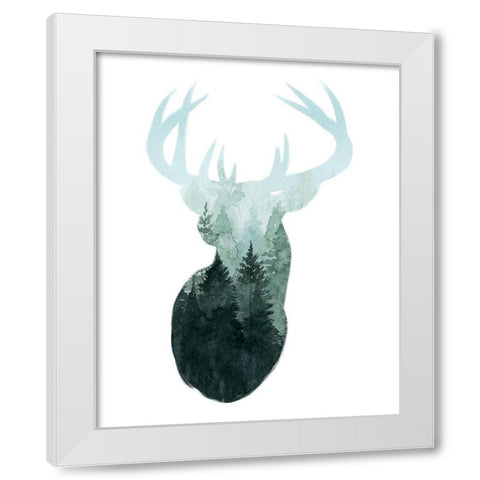 Forest Majesty I White Modern Wood Framed Art Print by Popp, Grace