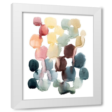 Desert Stones II White Modern Wood Framed Art Print by Popp, Grace