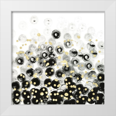 Onyx Pop I White Modern Wood Framed Art Print by Lam, Vanna
