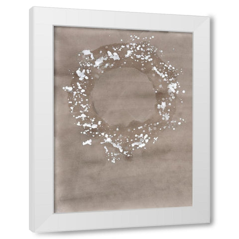 Neutral Coronet White Modern Wood Framed Art Print by Binder, Vanessa