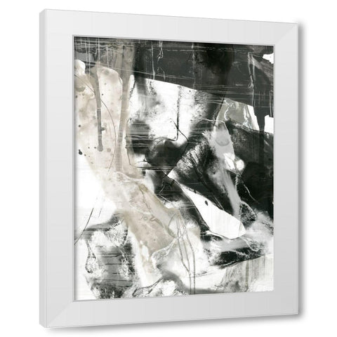 Storm Front II White Modern Wood Framed Art Print by Vess, June Erica