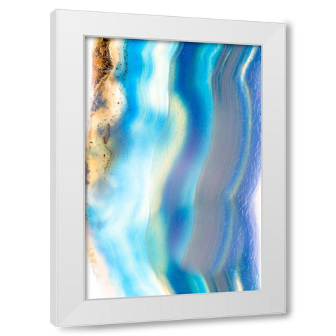 Subscape VI White Modern Wood Framed Art Print by Hartson-Weddle, Ryan