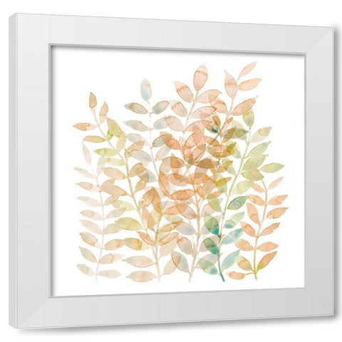 Entwined I White Modern Wood Framed Art Print by Popp, Grace