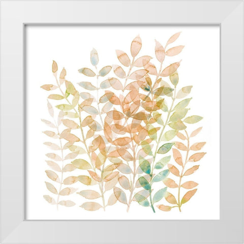 Entwined I White Modern Wood Framed Art Print by Popp, Grace